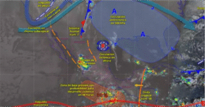 Ciclón se aproxima a las costas del Pacífico mexicano, pide Protección Civil tomar precauciones