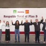 Morena, PT y PVEM acuerdan respaldo total al Plan B electoral de Sheinbaum