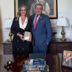 Paulina Rubio refuerza democracia y cooperación interamericana en Washington