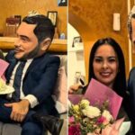 ¿Omar García Harfuch entregando flores? El video que tiene a las redes sociales de cabeza